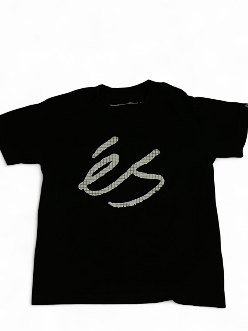 Es Skater Brand Tee with Reflective Logo